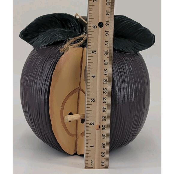 Vintage Nature's Home Collection Apple Ceramic Birdhouse Farmhouse Decor Cabin - Picture 10 of 16